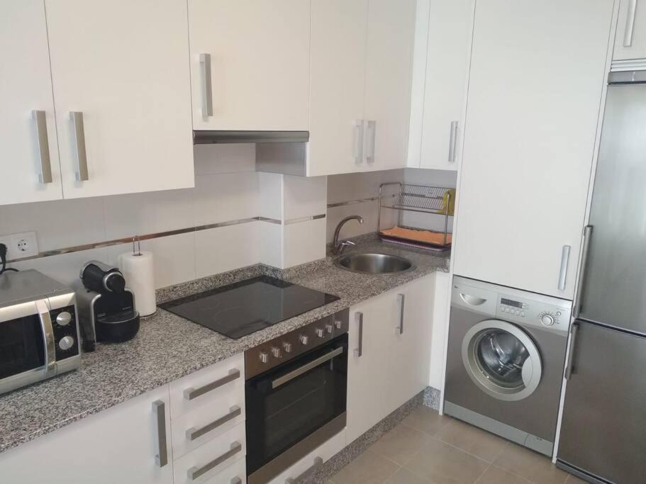 Apartamento Playa A Rapadoira Con Terraza フォス エクステリア 写真